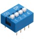 DIP Switch a 4 contatti passo 2,54mm - Interruttore - Commutatore