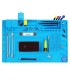 Tappeto da lavoro in Silicone 45x30 - Resistente al calore - Area Magnetica