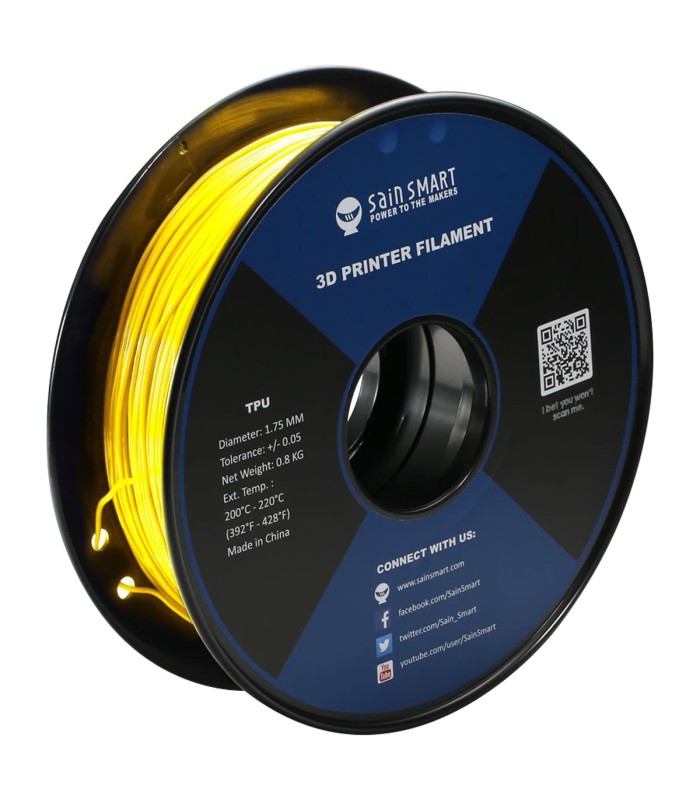 Neon Yellow - Sain Smart TPU Cyberpunk Color - 1.75mm 0.8kg/1.76lb