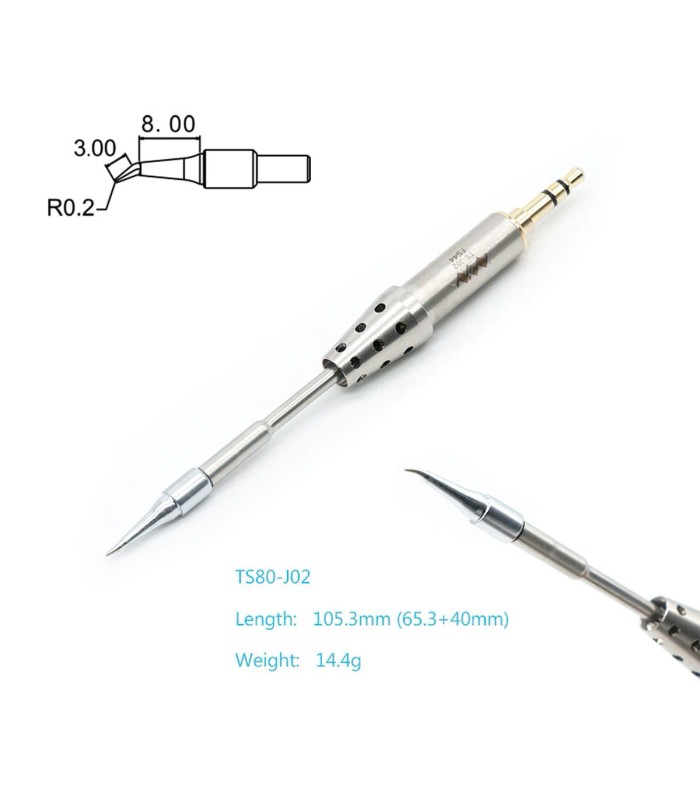 TS80/TS80P - TS-J02 - Punta originale e-Design