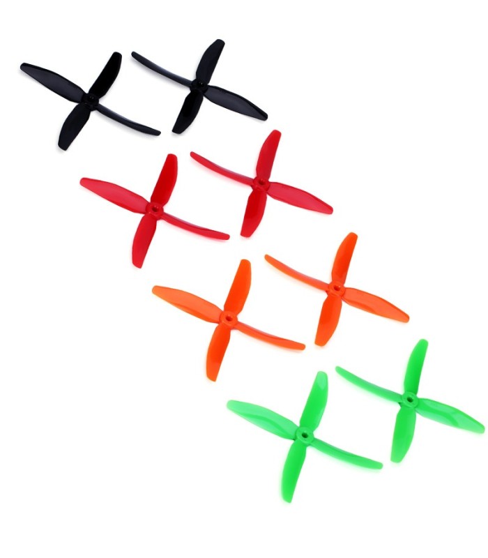 Dys X50404 - 4x Eliche quadripala ad alte prestazioni - Punta Bullnose - FPV propelle