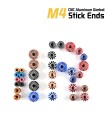 M4 FrSky Vantac 4mm CNC Aluminum Gimbal Stick Ends