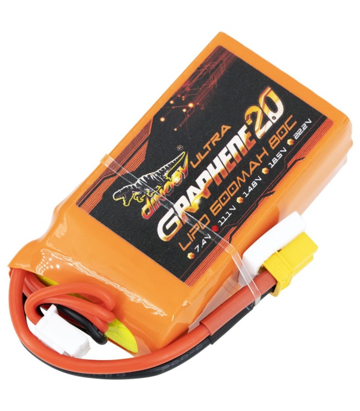 3S-600mAh-80C - Dinogy Ultra Graphene - Batteria LiPo