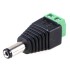 2,1*5,5mm Connettore alimentazione maschio con morsetto