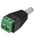 2,1*5,5mm Connettore alimentazione maschio con morsetto