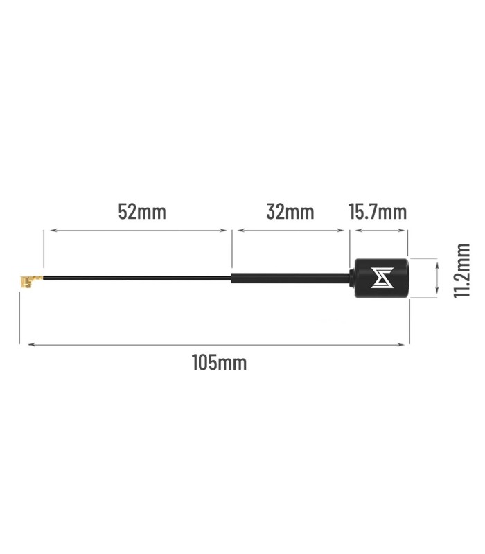 Caddx Polar antenna - UFL