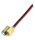 XT60-AWG 14-Condensatore 25V 2200uF - Connettore maschio-cavo in silicone