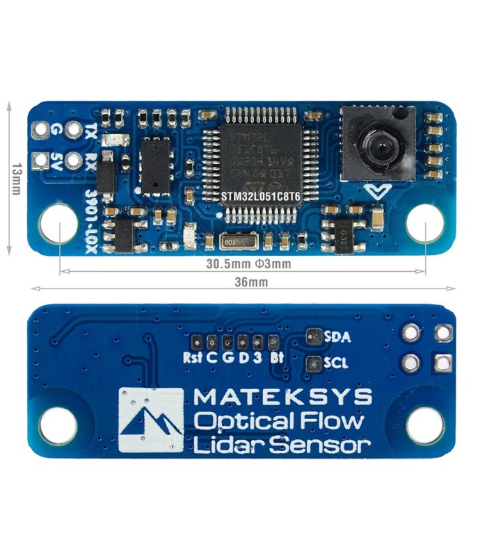 Matek Optical FLow & Lidar Sensor 3901-L0X
