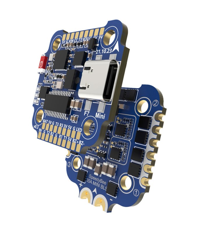 SpeedyBee F7 Mini 35A 3-6S 8-bit - Flight Controller Stack