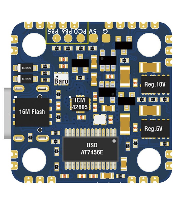 Matek F722 SE Flight Controller - OSD BetaFlight-INAV - Dual Gyro