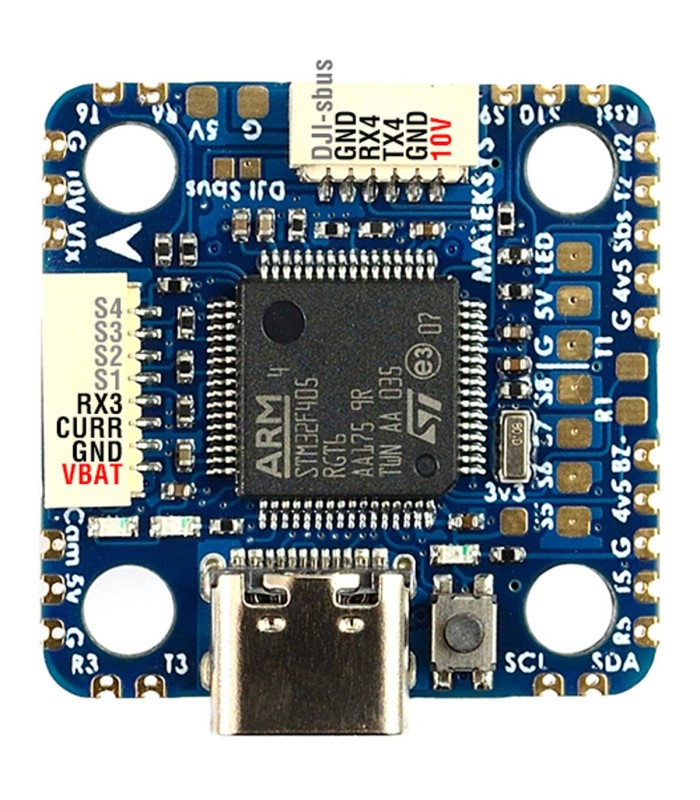 Matek F722 SE Flight Controller - OSD BetaFlight-INAV - Dual Gyro