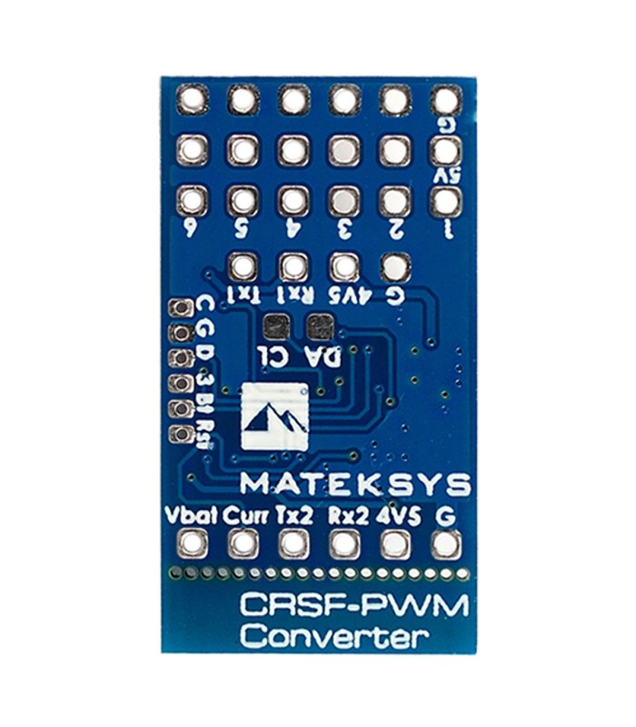 Matek CRSF-PWM-6 - CRSF to PWM converter