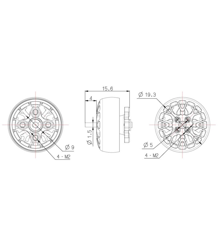 SpeedyBee 1404 - 4500KV Motor