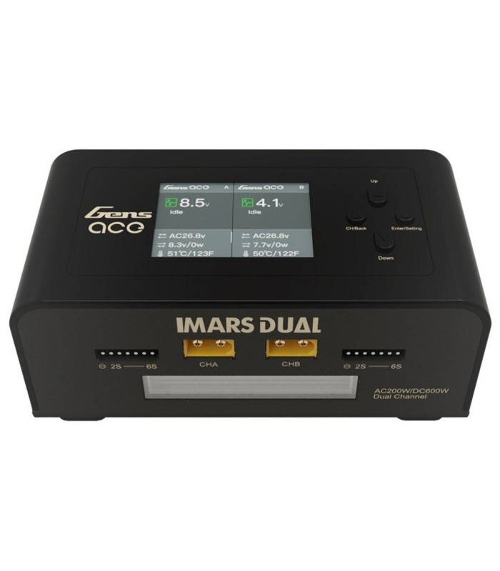 GensAce Imars DUAL - 300W Smart Balance - Carica batterie LiPo