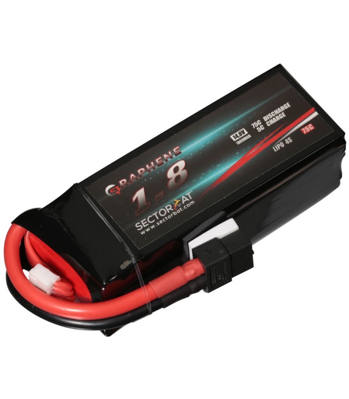 Sectorbat Graphene 4S-1800mAh-75C-LiPo