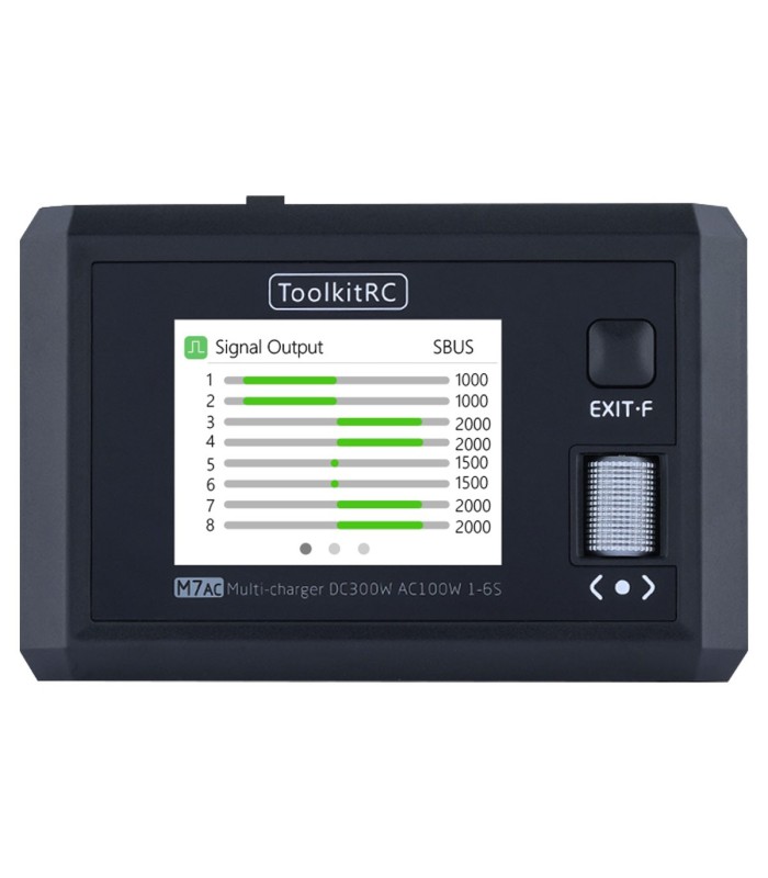 ToolKitRC M7AC - 300W 15A - Carica batterie e bilanciatore multifunzionale