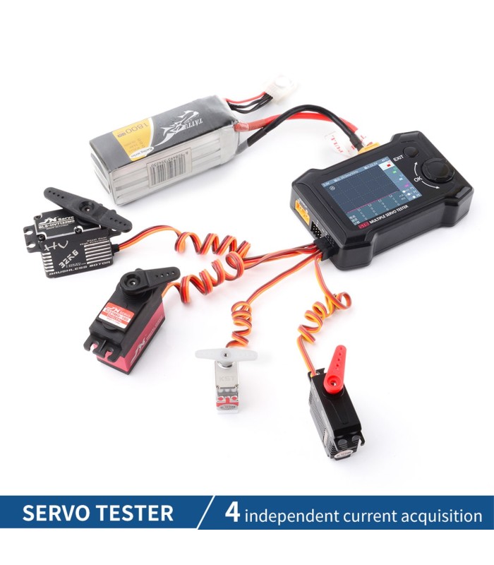 ToolkitRC ST8 - Servo tester multiplo
