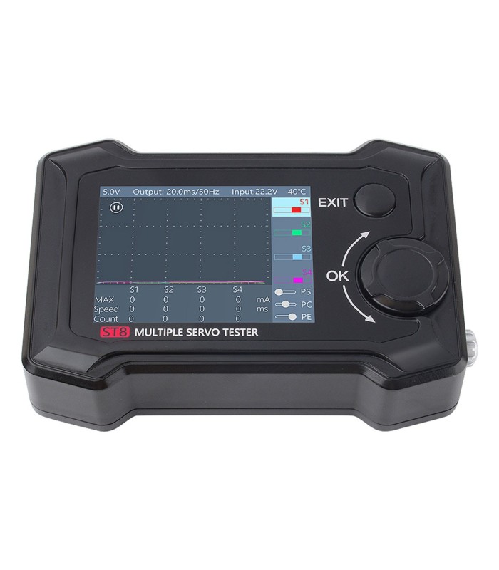 ToolkitRC ST8 - Servo tester multiplo