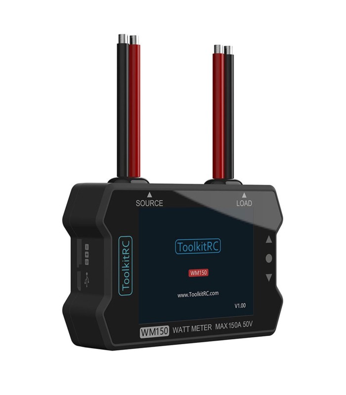 ToolkitRC WM150 - Watt Meter - 150A - 50V