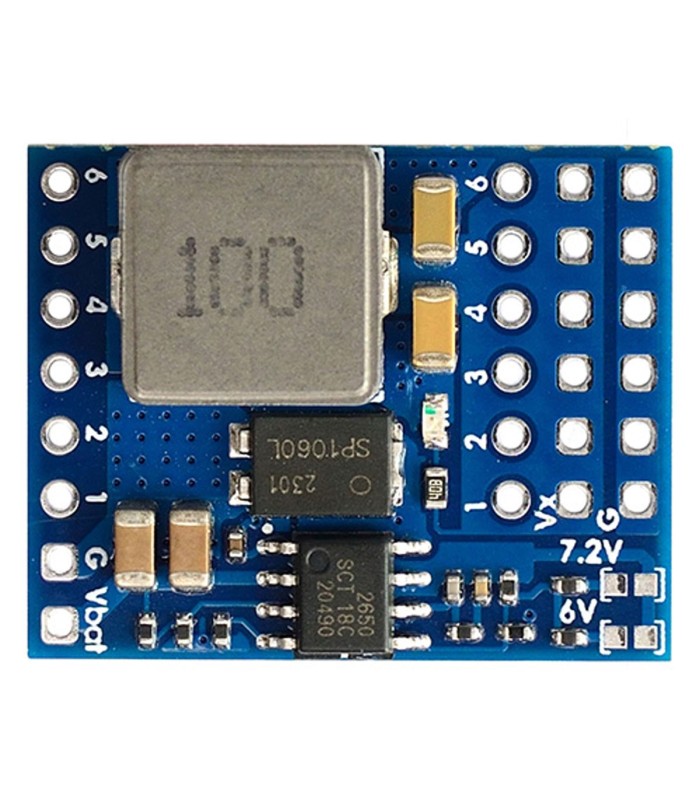 Matek Servo PDB - w/ BEC 5.5-36V to 5-8.2V