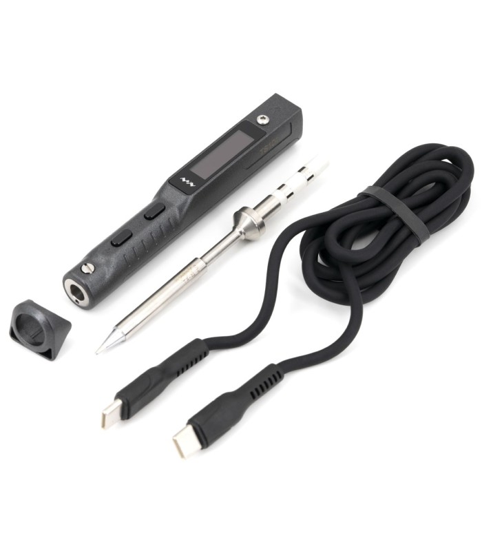 TS101 65W - Saldatore programmabile con Display OLED Digitale