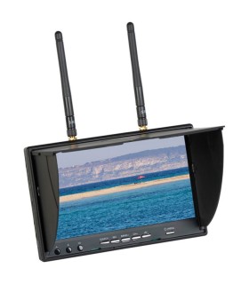 Foxeer 7" FPV Monitor 5.8G 40CH - DVR Receiver & Battery