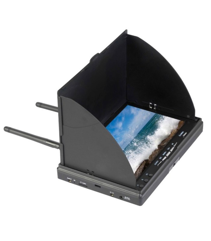 Foxeer 7" FPV Monitor 5.8G 40CH - DVR Receiver & Battery