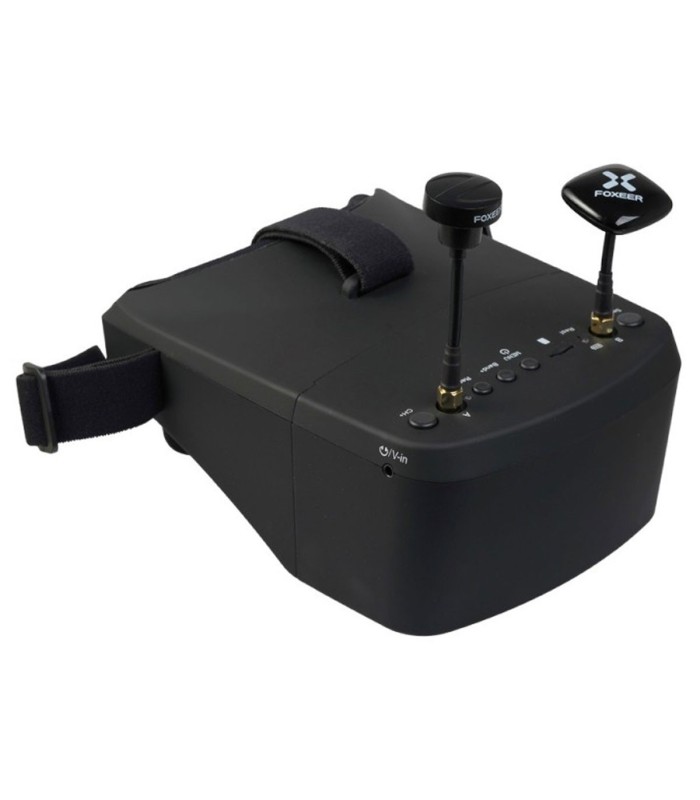 Foxeer FPV Goggles - Dual Receiver 5.8G 40CH - DVR