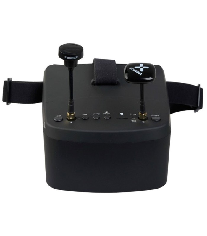 Foxeer FPV Goggles - Dual Receiver 5.8G 40CH - DVR