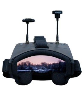 Foxeer FPV Goggles - Dual Receiver 5.8G 40CH - DVR