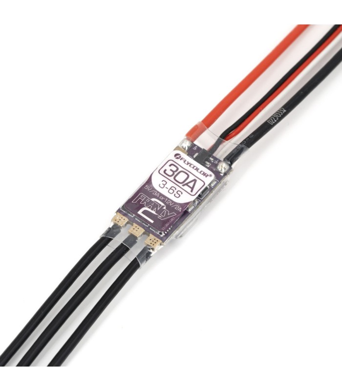 Flycolor Francy 2 - 30A ESC - BLHeli_32bit - BEC 5V/12V - 3S-6S