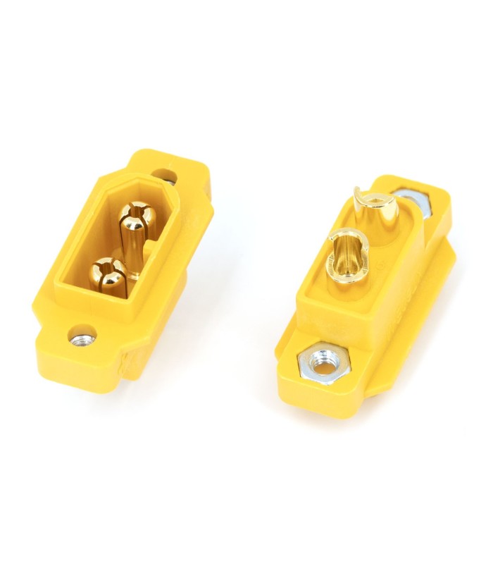 AMASS XT60E-M - Connettore XT60 maschio con fissaggio