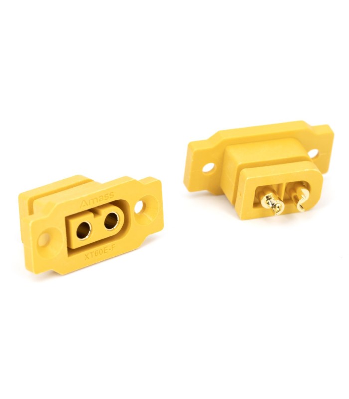 AMASS XT60E-F - Connettore XT60 femmina con fissaggio
