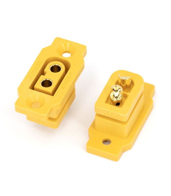 AMASS XT60E-F - Connettore XT60 femmina con fissaggio