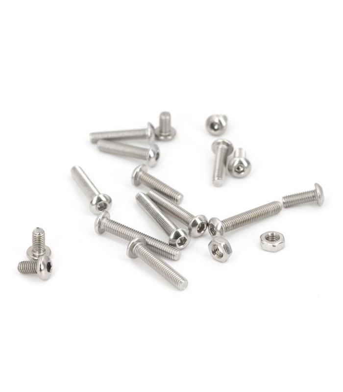 M3-340 pezzi-KIT viti in acciaio inox - Varia lunghezza