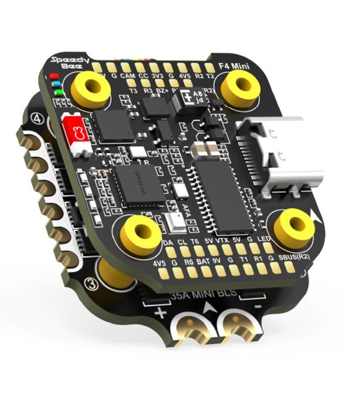 SpeedyBee Stack F405 MINI + 35A BLS ESC - OSD-Bluetooth-Barometro