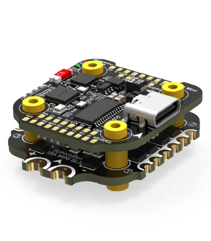 SpeedyBee Stack F405 MINI + 35A BLS ESC - OSD-Bluetooth-Barometro